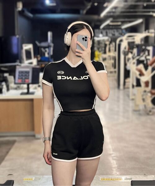 TOLANCE(トランス)の「ウィメンズメインロゴドルフィンショーツ(その他パンツ・レディース・ブラック・MEDIUM/LARGE)」の4枚目の写真