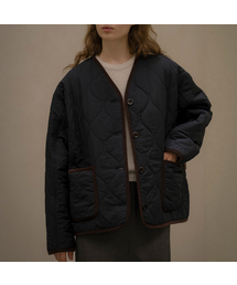 Field wave quilting jacket [KNFW05JP07]_[2color]