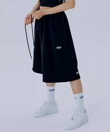 メタルロゴバermudaパンツ(BLACK)