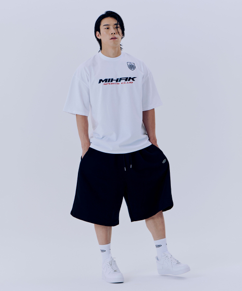 MIHAK(ミハク)の「メタルロゴバermudaパンツ(BLACK)(その他パンツ・メンズ・その他・1/2)」の3枚目の写真