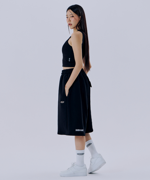 MIHAK(ミハク)の「メタルロゴバermudaパンツ(BLACK)(その他パンツ・メンズ・その他・1/2)」の7枚目の写真