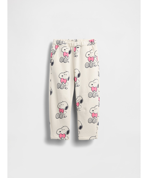 GAP(ギャップ)の「ヴィンテージソフト スヌーピー バレル スウェットパンツ (幼児・ベビー)(スウェットパンツ・キッズ・ピンク/アイボリー・70cm/80cm/90cm/95cm/100cm/105cm/110cm)」の6枚目の写真