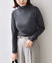SHIPS Colors:〈手洗い可能〉セルロース ウール タートルネック インナー