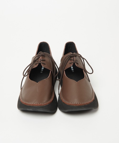 gomme(ゴム)の「レースアップシューズ(その他シューズ・レディース・ブラック/ブラウン・SMALL/MEDIUM/LARGE)」の5枚目の写真