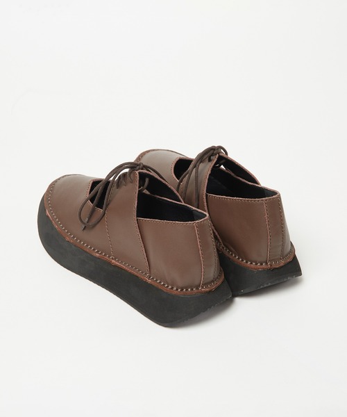 gomme(ゴム)の「レースアップシューズ(その他シューズ・レディース・ブラック/ブラウン・SMALL/MEDIUM/LARGE)」の6枚目の写真