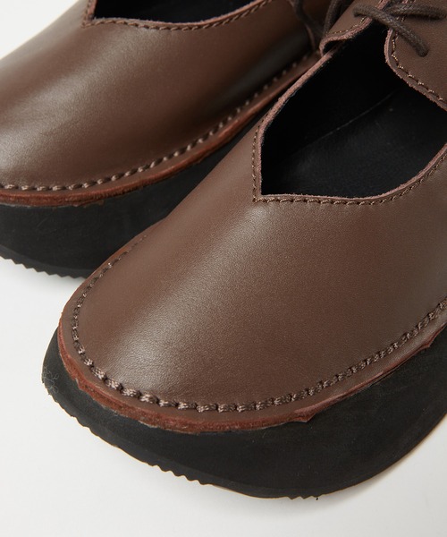 gomme(ゴム)の「レースアップシューズ(その他シューズ・レディース・ブラック/ブラウン・SMALL/MEDIUM/LARGE)」の7枚目の写真