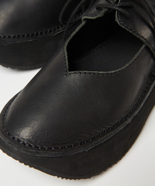 gomme(ゴム)の「レースアップシューズ(その他シューズ・レディース・ブラック/ブラウン・SMALL/MEDIUM/LARGE)」の13枚目の写真