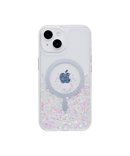 Hamee(ハミィ)の「iPhone 16/15/14/13 専用 PHONEAR twinkle MagSafe対応 グリッター iPhone ケース(スマホケース/カバー・レディース・その他1/その他2/ピンク系その他2/ピンク/イエロー系その他2/イエロー×グリーン・iPhone 13/14/15/iPhone 16)」の19枚目の写真