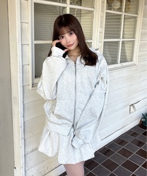 one way | ビジューまみれパーカー(パーカー)