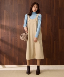 Petit Honfleur（プチオンフルール）の「コーデュロイジャンスカ（ワンピース）」