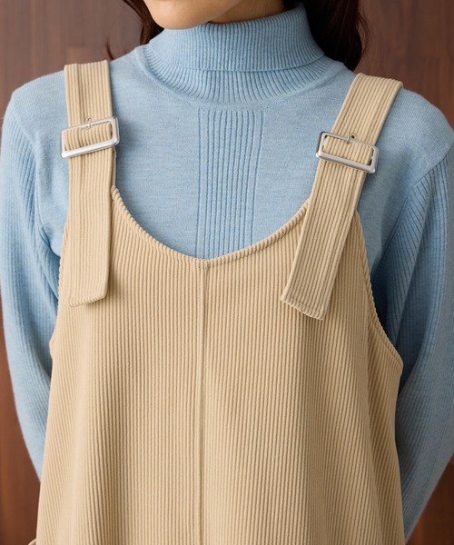 セール】コーデュロイジャンスカワンピース（ワンピース）｜Petit