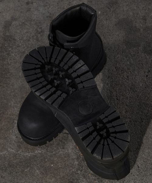 LANDNESS(ランドネス)の「【LANDNESS/ランドネス】VOLUME TANK SOLE BOOTS/ボリュームタンクソールブーツ(ブーツ・メンズ・ブラック/イエロー・23.5/27.5/26.5/25.5/24.5)」の22枚目の写真