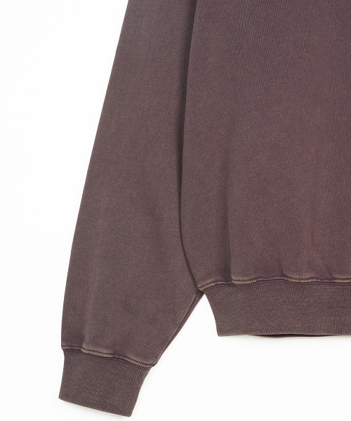 FDR(エフディーアール)の「Pigment Washed Disk Logo Crewneck Purple(スウェット・メンズ・その他・M/L/S)」の4枚目の写真