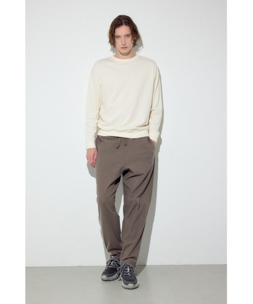 AZUL by moussy(アズールバイマウジー)の「ミニ裏毛C/Nトップス(Tシャツ/カットソー・メンズ・ブラック/カーキ/オフホワイト・X-LARGE/LARGE/MEDIUM)」の7枚目の写真