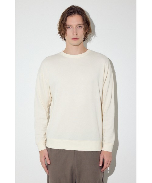 AZUL by moussy(アズールバイマウジー)の「ミニ裏毛C/Nトップス(Tシャツ/カットソー・メンズ・ブラック/カーキ/オフホワイト・X-LARGE/LARGE/MEDIUM)」の8枚目の写真
