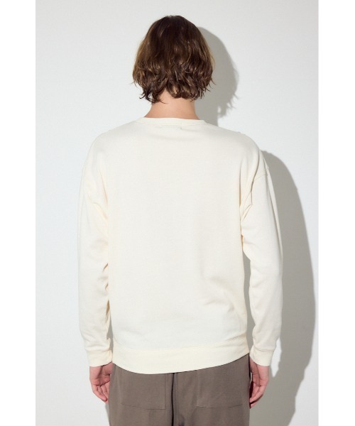 AZUL by moussy(アズールバイマウジー)の「ミニ裏毛C/Nトップス(Tシャツ/カットソー・メンズ・ブラック/カーキ/オフホワイト・X-LARGE/LARGE/MEDIUM)」の10枚目の写真