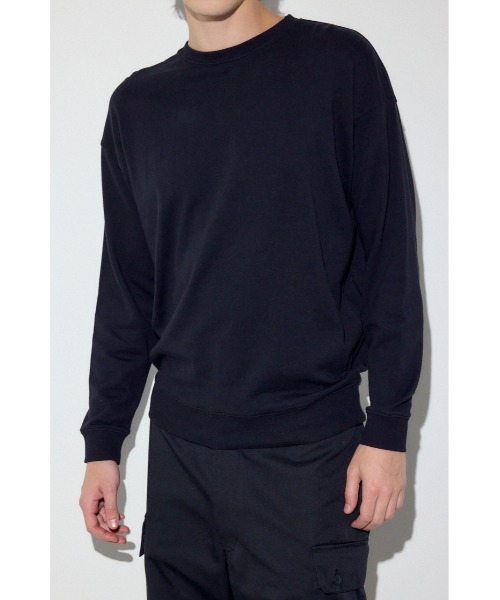 AZUL by moussy(アズールバイマウジー)の「ミニ裏毛C/Nトップス(Tシャツ/カットソー・メンズ・ブラック/カーキ/オフホワイト・X-LARGE/LARGE/MEDIUM)」の15枚目の写真