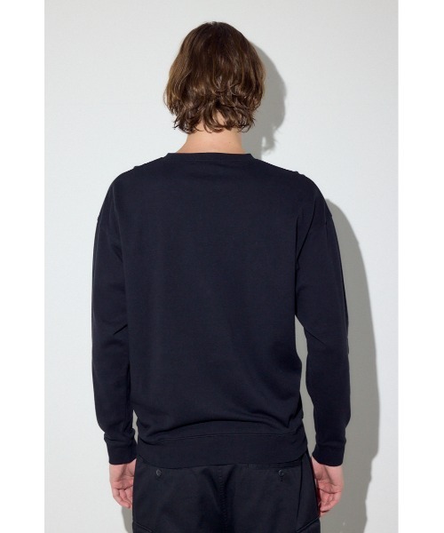 AZUL by moussy(アズールバイマウジー)の「ミニ裏毛C/Nトップス(Tシャツ/カットソー・メンズ・ブラック/カーキ/オフホワイト・X-LARGE/LARGE/MEDIUM)」の21枚目の写真