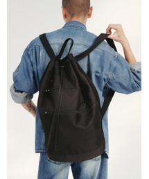 LEMARD（ルマード）の「メッシュストリングバックパック - ブラック（バックパック/リュック）」