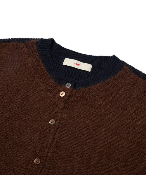 MMIC(エムエムアイシー)の「OVERLAP CARDIGAN (NAVY)(ニット/セーター・メンズ・その他・M/L/XL)」の10枚目の写真
