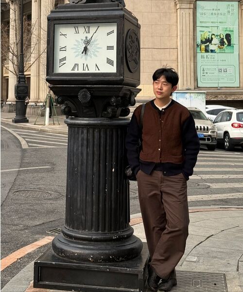 MMIC(エムエムアイシー)の「OVERLAP CARDIGAN (NAVY)(ニット/セーター・メンズ・その他・M/L/XL)」の9枚目の写真