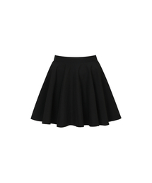 SUMMER SKATER SKIRT W/INNER PANTS_Black