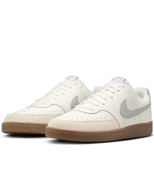 NIKE(ナイキ)の「ナイキ NIKE ナイキ コート ビジョン LO(スニーカー・メンズ・ホワイト×グレー・25.0cm/25.5cm/26.0cm/26.5cm/27.0cm/27.5cm/28.0cm)」の11枚目の写真