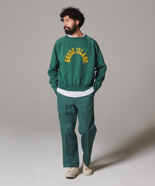 Champion(チャンピオン)の「【Champion/チャンピオン】メンズ TRUE TO ARCHIVES CRSS スウェットシャツ(スウェット・メンズ・ダークグリーン/ホワイト/ネイビー/ブラック・X-LARGE/LARGE/MEDIUM/SMALL)」の6枚目の写真