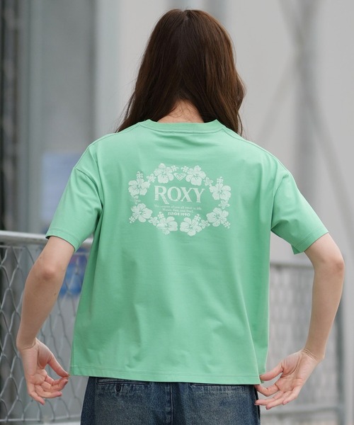 ROXY（ロキシー）の「【ムラサキスポーツ別注】ROXY/ロキシー WATER SUN AND SURF Tシャツ RST261642M（Tシャツ/カットソー・レディース・ピンク/ライトグリーン/アイボリー・L/M）」の18枚目の写真