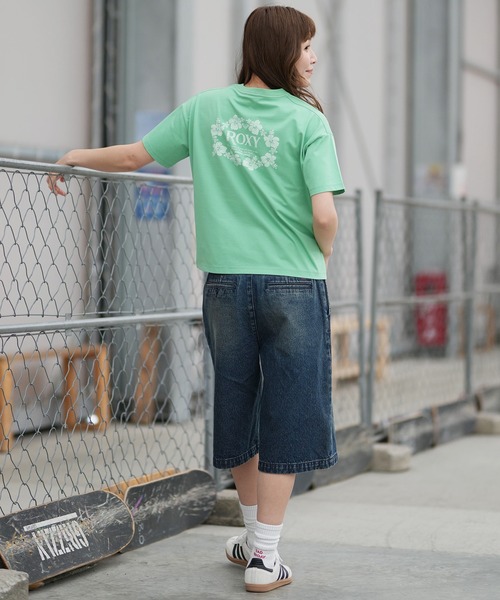 ROXY（ロキシー）の「【ムラサキスポーツ別注】ROXY/ロキシー WATER SUN AND SURF Tシャツ RST261642M（Tシャツ/カットソー・レディース・ピンク/ライトグリーン/アイボリー・L/M）」の20枚目の写真