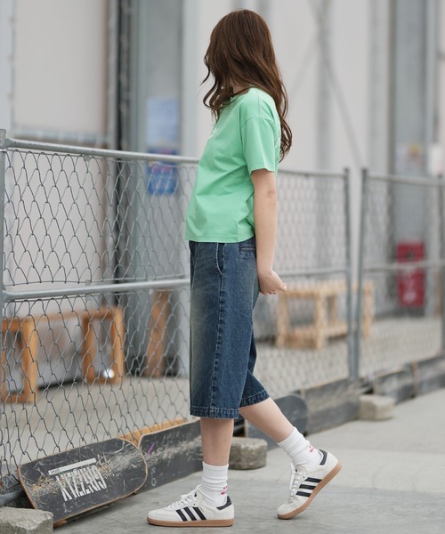 ROXY（ロキシー）の「【ムラサキスポーツ別注】ROXY/ロキシー WATER SUN AND SURF Tシャツ RST261642M（Tシャツ/カットソー・レディース・ピンク/ライトグリーン/アイボリー・L/M）」の21枚目の写真