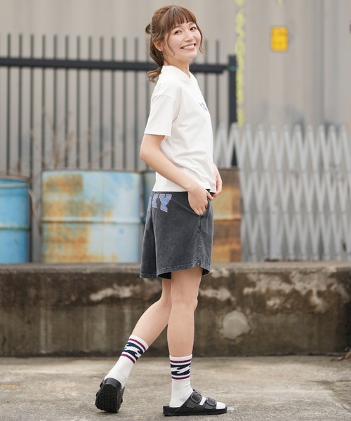 ROXY（ロキシー）の「【ムラサキスポーツ別注】ROXY/ロキシー WATER SUN AND SURF Tシャツ RST261642M（Tシャツ/カットソー・レディース・ピンク/ライトグリーン/アイボリー・L/M）」の16枚目の写真