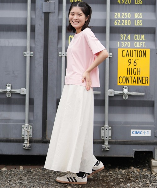 ROXY（ロキシー）の「【ムラサキスポーツ別注】ROXY/ロキシー WATER SUN AND SURF Tシャツ RST261642M（Tシャツ/カットソー・レディース・ピンク/ライトグリーン/アイボリー・L/M）」の8枚目の写真