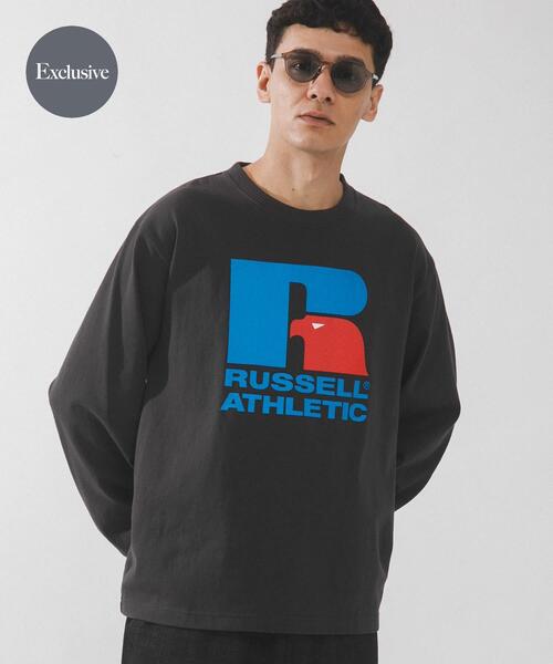 Russell Athletic（ラッセルアスレティック）の「『別注』RUSSELL ATHLETIC×SonnyLabel　プリントヘビージャージーロングTシャツ（Tシャツ/カットソー・メンズ・チャコールグレー/グレー/ホワイト・LARGE/MEDIUM）」の3枚目の写真
