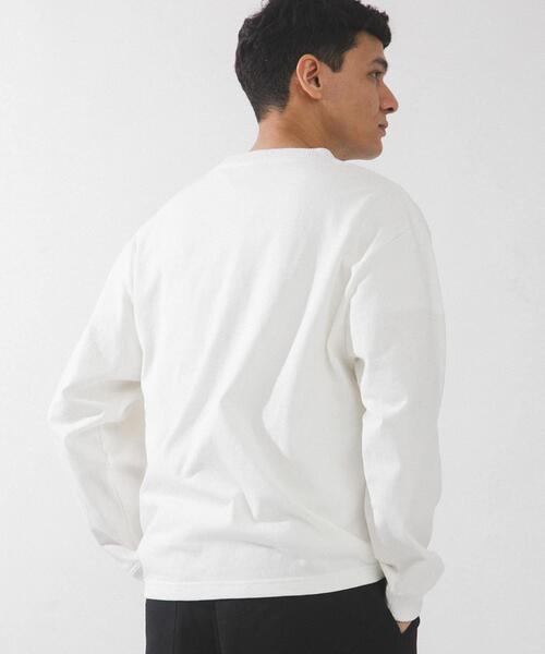 Russell Athletic（ラッセルアスレティック）の「『別注』RUSSELL ATHLETIC×SonnyLabel　プリントヘビージャージーロングTシャツ（Tシャツ/カットソー・メンズ・チャコールグレー/グレー/ホワイト・LARGE/MEDIUM）」の7枚目の写真