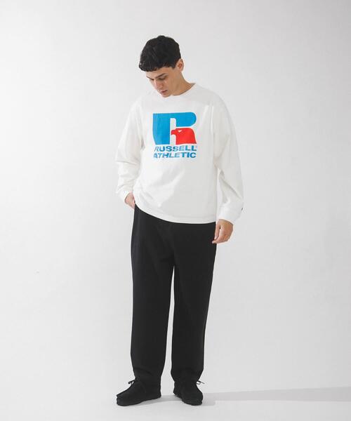 Russell Athletic（ラッセルアスレティック）の「『別注』RUSSELL ATHLETIC×SonnyLabel　プリントヘビージャージーロングTシャツ（Tシャツ/カットソー・メンズ・チャコールグレー/グレー/ホワイト・LARGE/MEDIUM）」の9枚目の写真