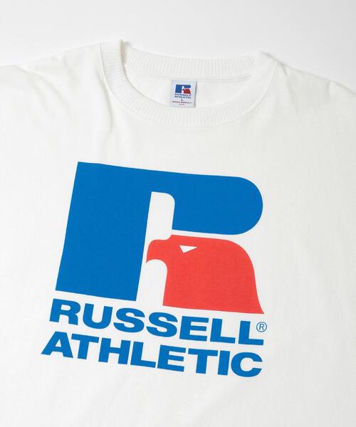 Russell Athletic（ラッセルアスレティック）の「『別注』RUSSELL ATHLETIC×SonnyLabel　プリントヘビージャージーロングTシャツ（Tシャツ/カットソー・メンズ・チャコールグレー/グレー/ホワイト・LARGE/MEDIUM）」の19枚目の写真