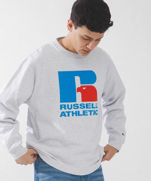 Russell Athletic（ラッセルアスレティック）の「『別注』RUSSELL ATHLETIC×SonnyLabel　プリントヘビージャージーロングTシャツ（Tシャツ/カットソー・メンズ・チャコールグレー/グレー/ホワイト・LARGE/MEDIUM）」の20枚目の写真