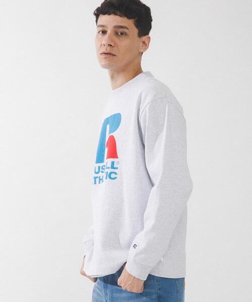 Russell Athletic（ラッセルアスレティック）の「『別注』RUSSELL ATHLETIC×SonnyLabel　プリントヘビージャージーロングTシャツ（Tシャツ/カットソー・メンズ・チャコールグレー/グレー/ホワイト・LARGE/MEDIUM）」の21枚目の写真