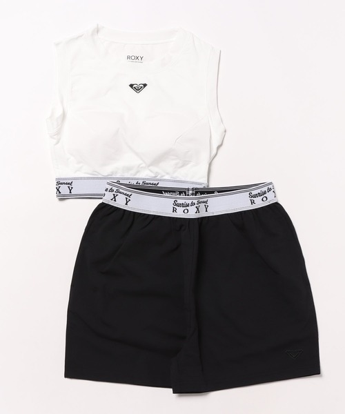 ROXY(ロキシー)の「【ROXY/ロキシー】SUNSET WAVES SET UP 水陸両用 セットアップ ノースリーブラッシュガード・ボトム(水着)(水着・レディース・ブラック/ホワイト/レッド・LARGE/MEDIUM)」の7枚目の写真