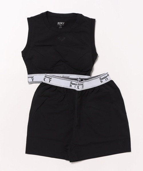 ROXY(ロキシー)の「【ROXY/ロキシー】SUNSET WAVES SET UP 水陸両用 セットアップ ノースリーブラッシュガード・ボトム(水着)(水着・レディース・ブラック/ホワイト/レッド・LARGE/MEDIUM)」の4枚目の写真