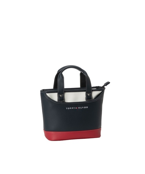 TOMMY HILFIGER GOLF（トミー ヒルフィガー ゴルフ）の「ラウンドバッグ FACE（トートバッグ・メンズ・ホワイト/ブラック/ネイビー・フリー）」の4枚目の写真