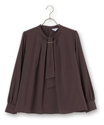 AOYAMA（アオヤマ）の「4WAYボウタイブラウス｜通勤＆オフィス＆入卒＆セレモニー＆オケージョン｜（シャツ/ブラウス）」