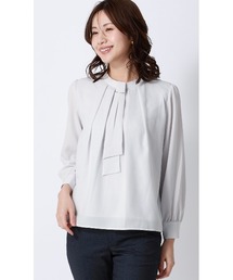 AOYAMA（アオヤマ）の「4WAYボウタイブラウス｜通勤＆オフィス＆入卒＆セレモニー＆オケージョン｜（シャツ/ブラウス）」