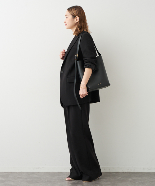 トリアセジョーゼット ジャケット（テーラードジャケット）｜Deuxieme