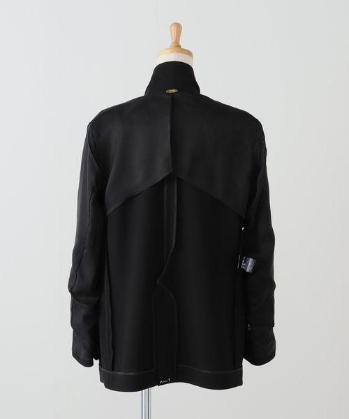 トリアセジョーゼット ジャケット（テーラードジャケット）｜Deuxieme