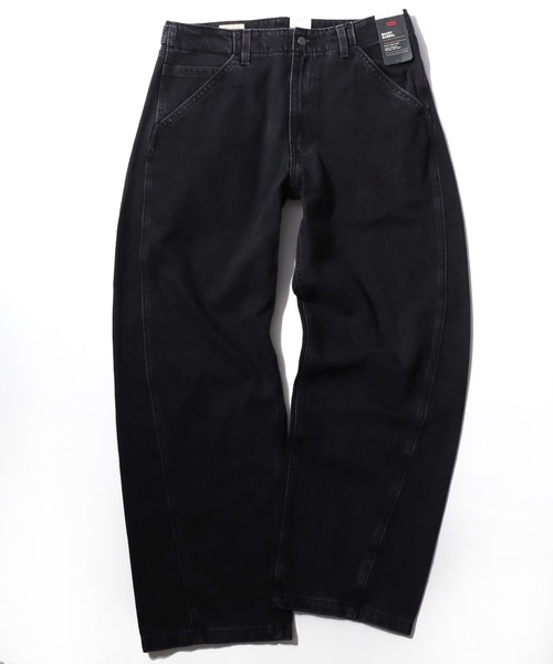 Levi's（リーバイス）の「Levi's/リーバイス BAGGY BARREL/ワイドデニムパンツ/バギーフィット/バレルジーンズ/カーブデニムパンツ（デニムパンツ・メンズ・インディゴブルー/ライトインディゴブルー/ブラック・32inch/30inch/34inch）」の2枚目の写真