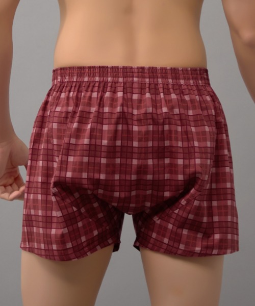 BODY WILD（ボディーワイルド）の「BODY WILD/ボディワイルド トランクス ゆったり穿けてストレスフリー チェック柄（トランクス・メンズ・その他1/その他2/その他3・MEDIUM/LARGE/X-LARGE）」の5枚目の写真