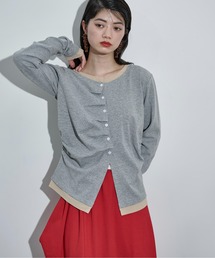 アンティローザ最新作即完売トップス セール】フライスクロップドプルオーバー（Tシャツ/カットソー