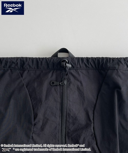 Reebok(リーボック)の「Reebok/リーボック ナップサック ナイロン 2way リュック 斜めかけショルダーバッグ 軽量 ドローコード(バックパック/リュック・レディース・オフホワイト/グレー/ブラック・FREE)」の16枚目の写真